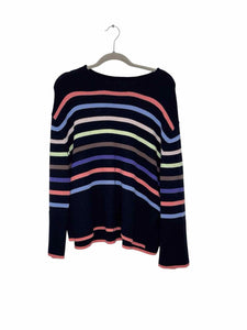 Gap Size Small Navy Stripe Pre-Owned Sweater- Ladies