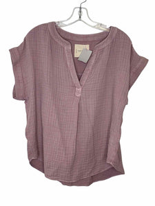 Lucky Brand Size Small Lavender Pre-Owned Top- Ladies