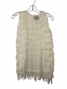 Size Large Cream Pre-Owned Vest- Ladies