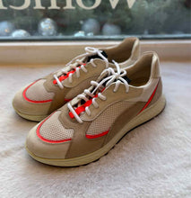 Load image into Gallery viewer, Ecco Size 41 Tan Sneaker Pre-Owned Shoes- Ladies
