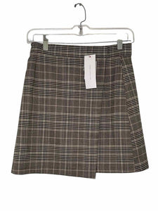 French Connection Size 4 Grey Plaid New w/ Tags Skirt- Ladies