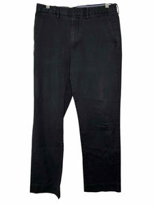 J Crew Size 32 X 30 Black Pre-Owned Pants- Mens