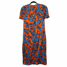 Load image into Gallery viewer, Hunter Bell Size 2 Orange Print Pre-Owned Dress- Ladies

