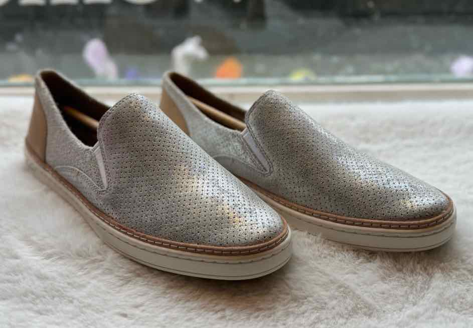 Ugg Size 8 Silver Sneaker Footwear- NWOB Shoes- Ladies