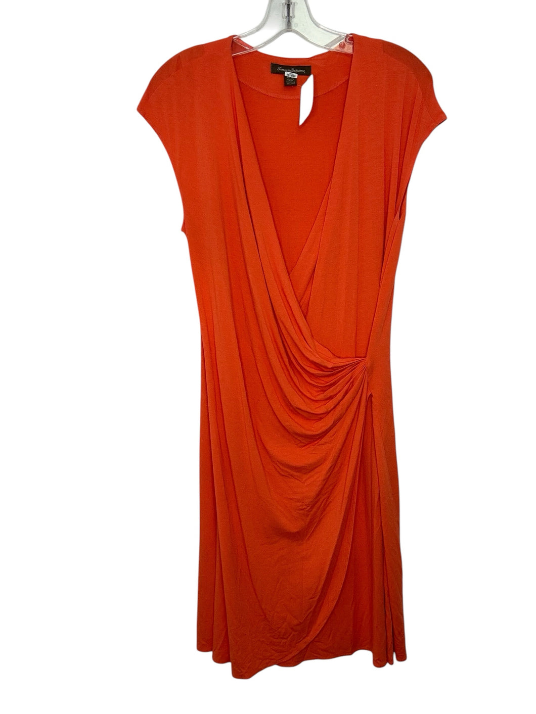 Tommy Bahama Size Large Orange Pre-Owned Dress- Ladies