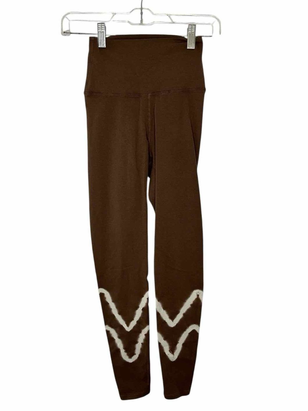 Electric & Rose Size X- Small Brown Pre-Owned Leggings- Ladies