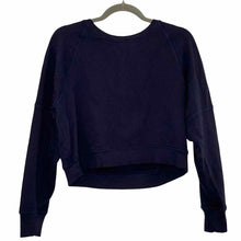 Load image into Gallery viewer, Daily Practice Size XXS Navy Pre-Owned Sweatshirt- Ladies
