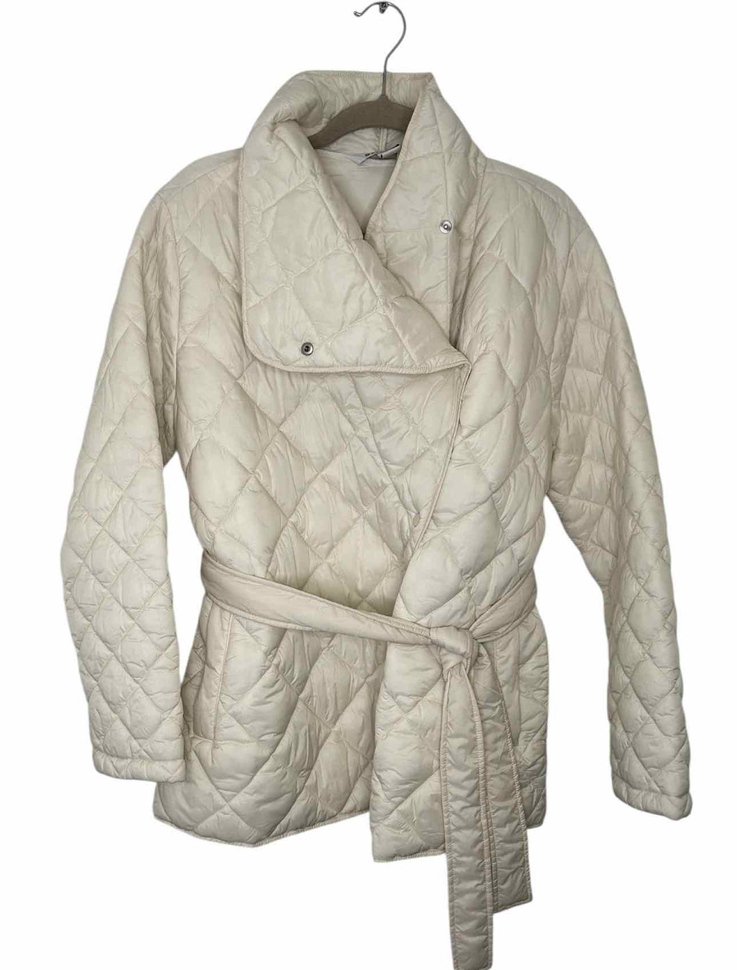 Athleta Size Small White Pre-Owned Coat- Ladies