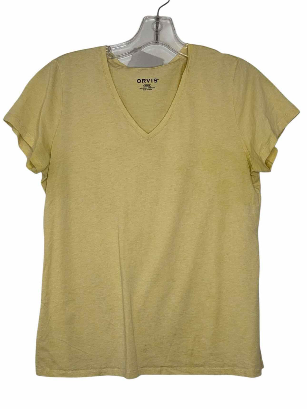 Orvis Size Medium Butter Pre-Owned T-Shirt- Ladies