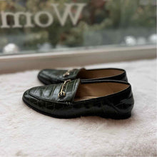 Load image into Gallery viewer, Sam Edelman Size 6.5 Hunter Green Loafer Pre-Owned Shoes- Ladies
