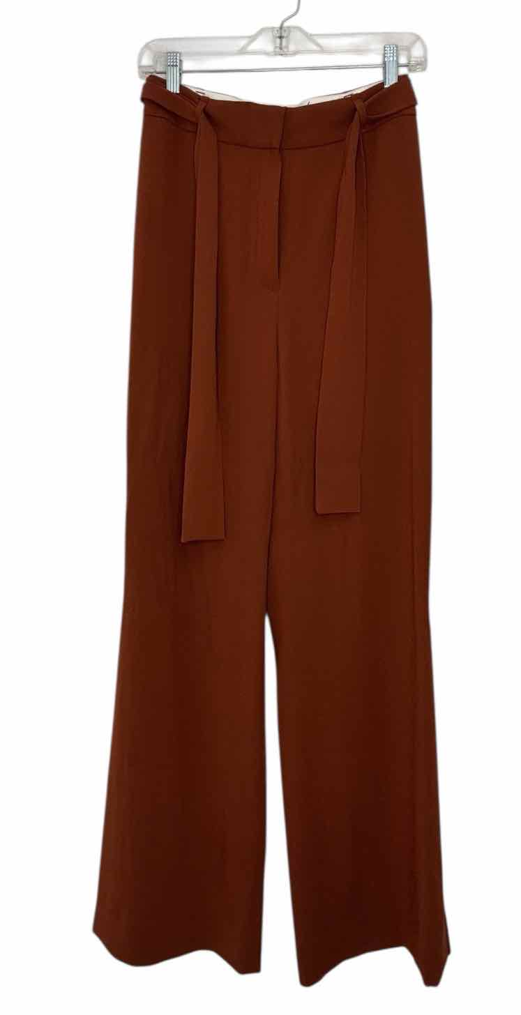 Babaton Size 6 Rust Pre-Owned Pants- Ladies