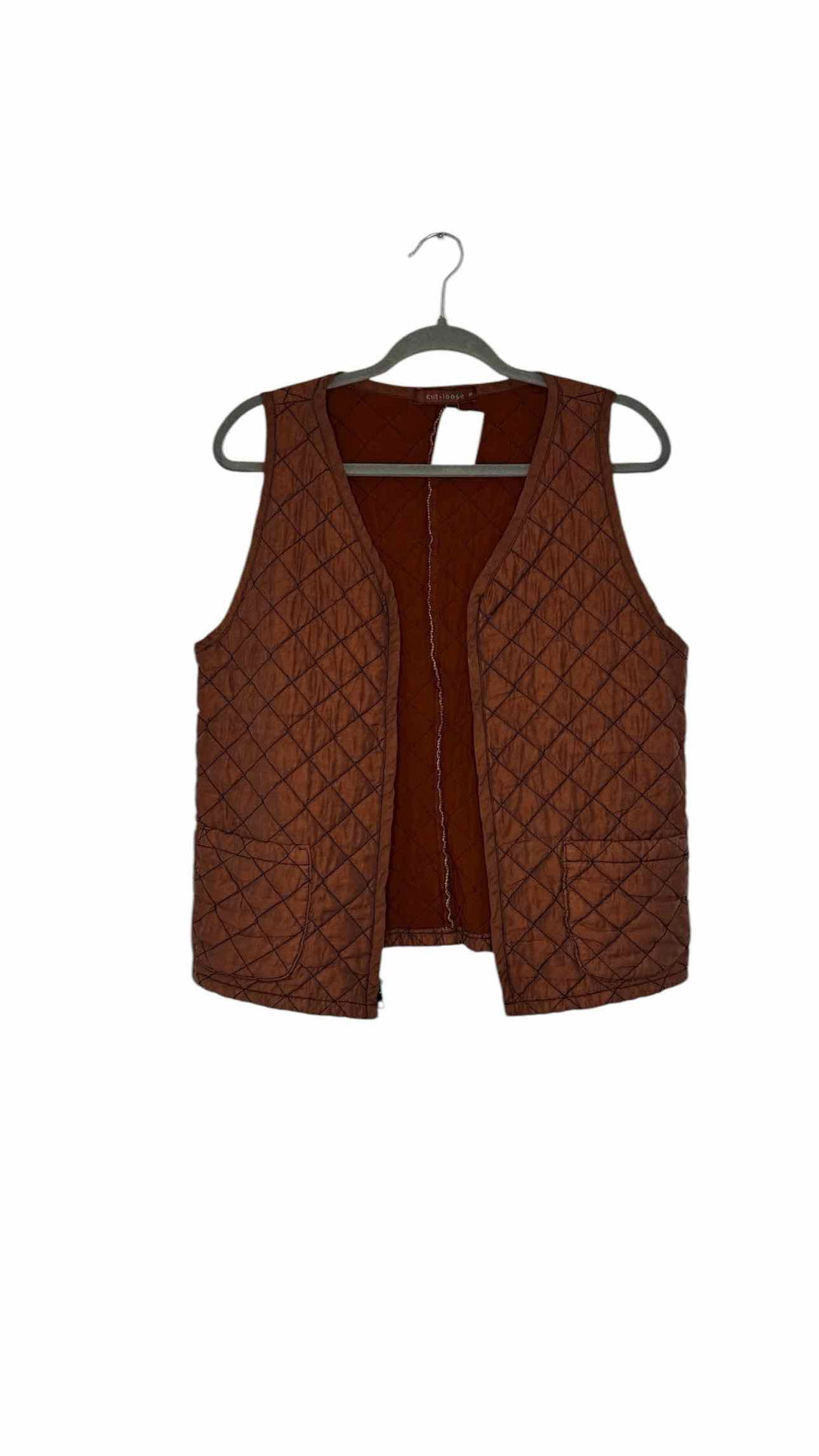 Cut Loose Size Small Bronze Pre-Owned Vest- Ladies