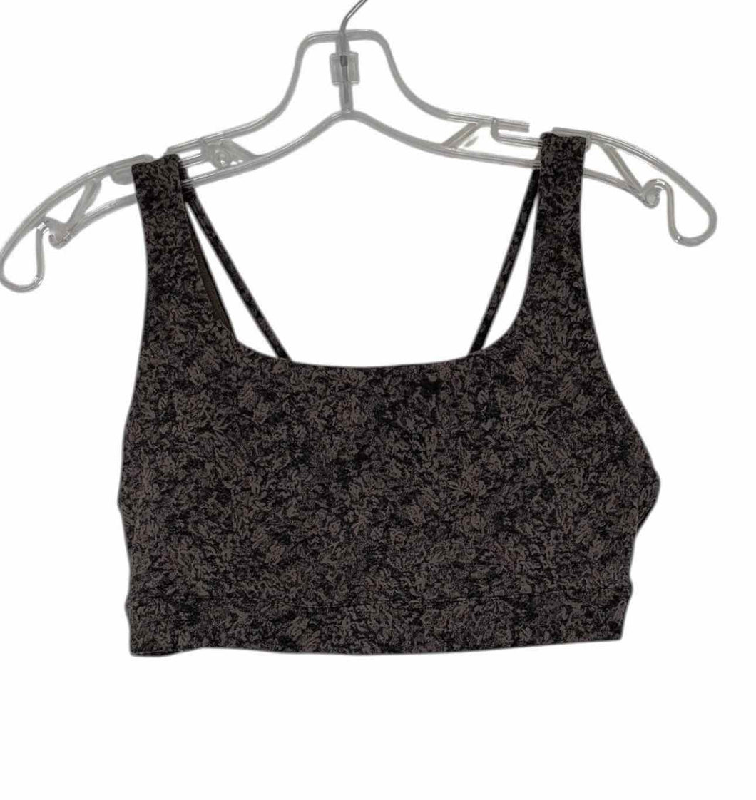 Athleta Size Small Brown Print Pre-Owned Activewear- Bra