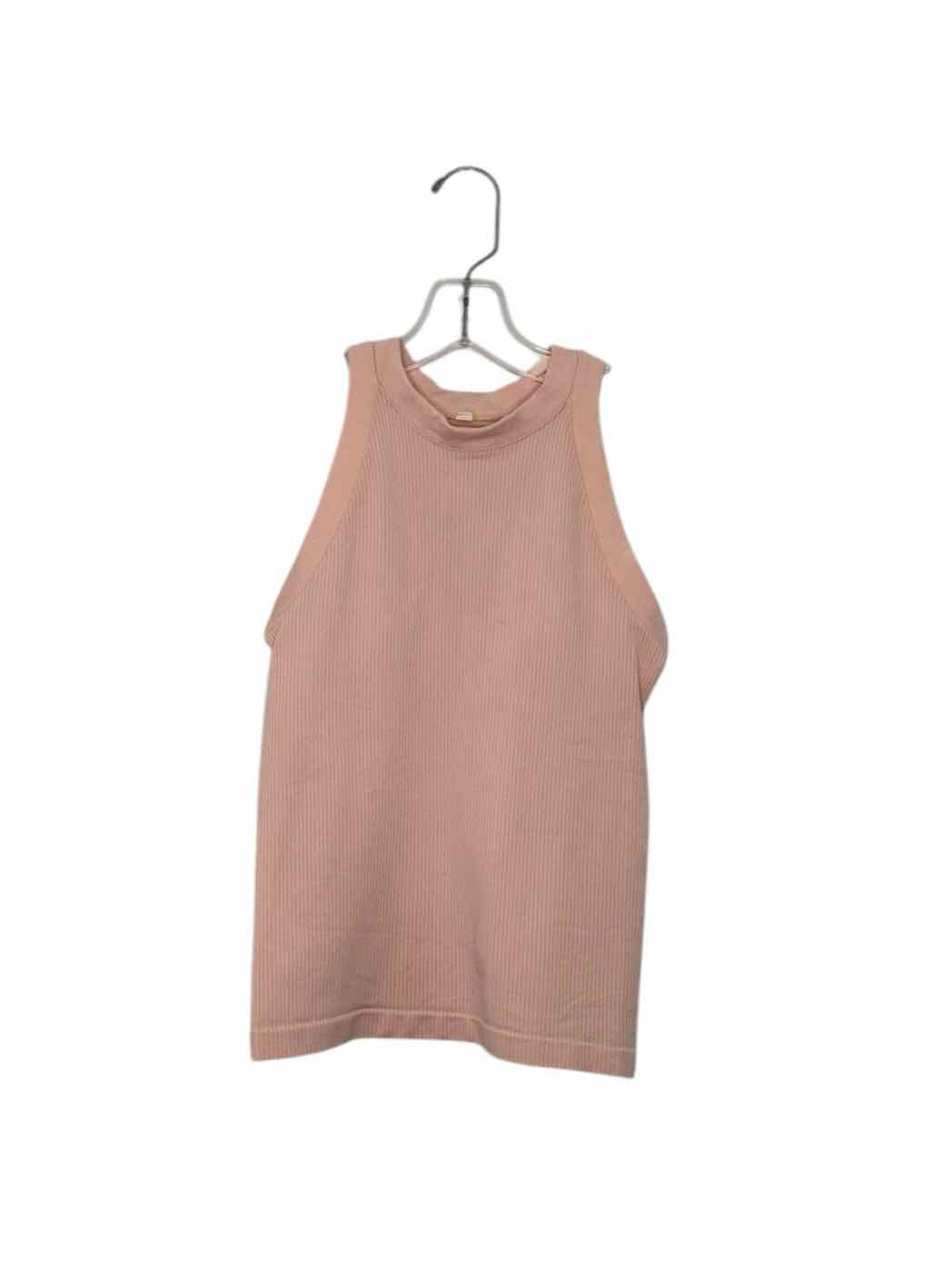 Athleta Size X- Small Peach Pre-Owned Tank Top- Ladies