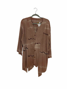 Size Large Lt. Brown Pre-Owned Blazer/Indoor Jacket- Ladies