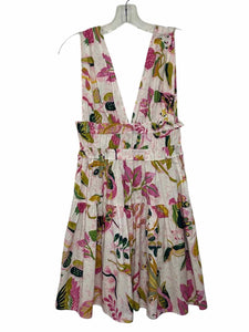 Banjanan Size Small Pink Print Pre-Owned Dress- Ladies