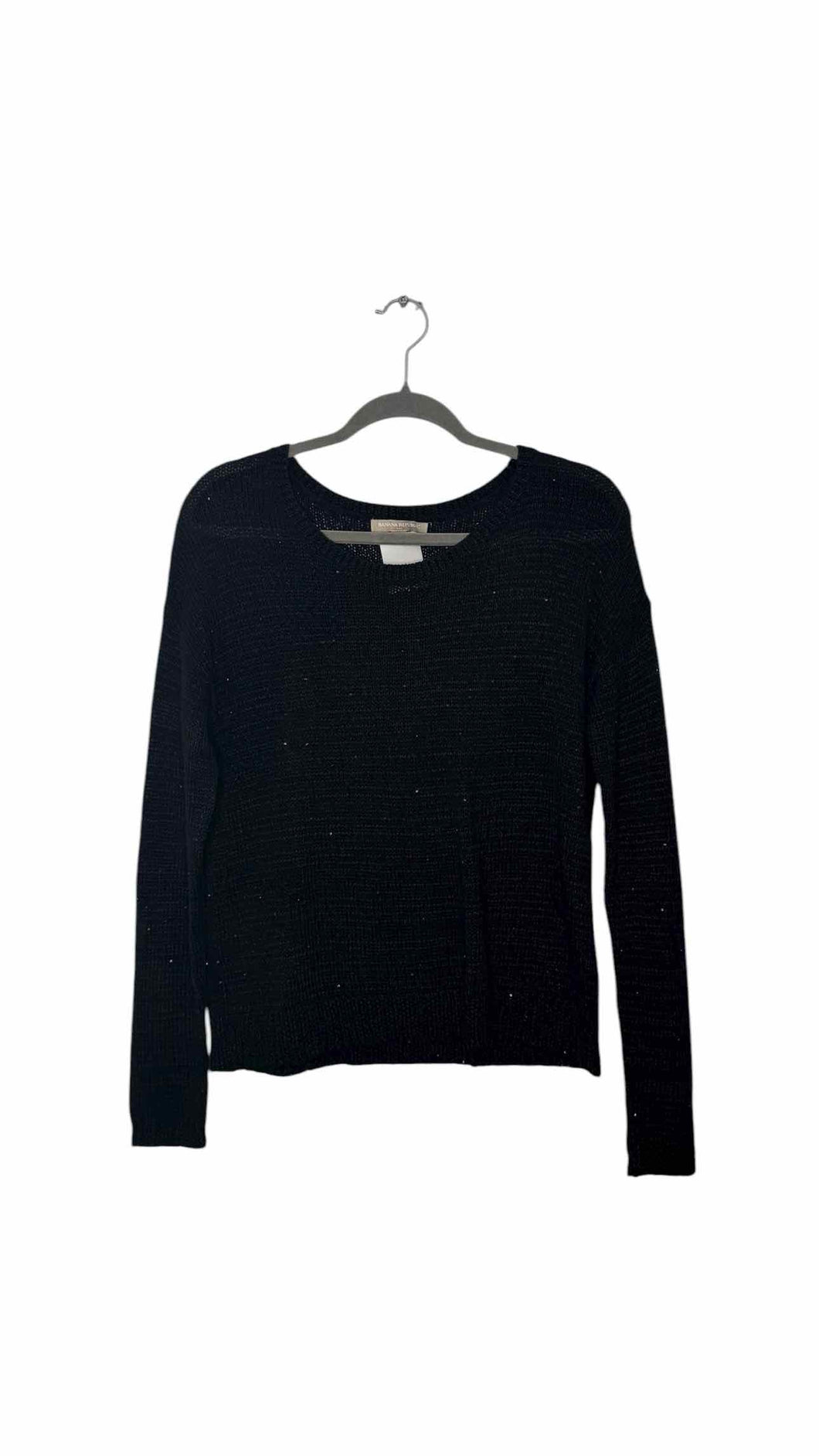 Banana Republic Size Medium Black Pre-Owned Sweater- Ladies