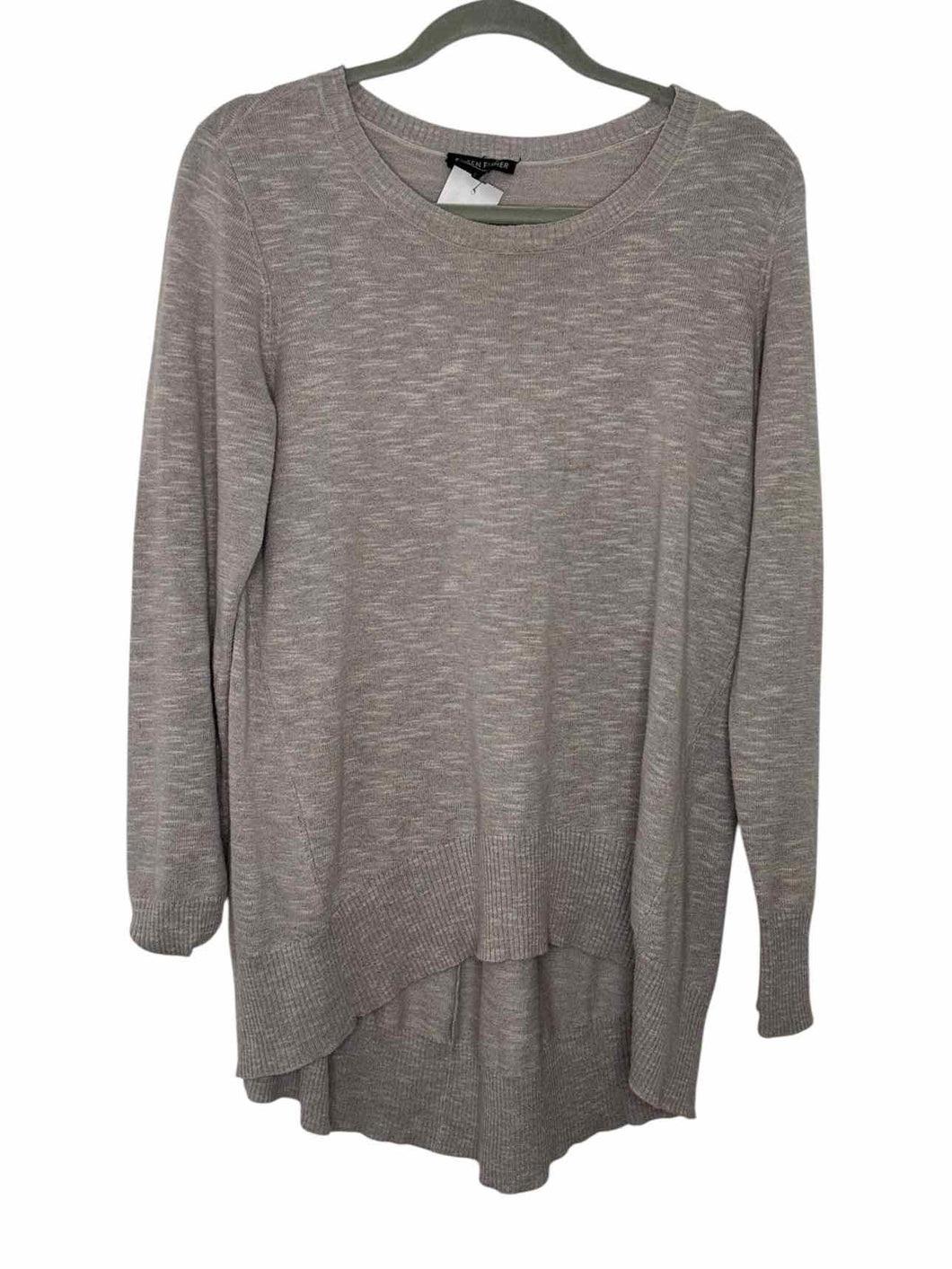 Eileen Fisher Size Medium Grey Pre-Owned Sweater- Ladies