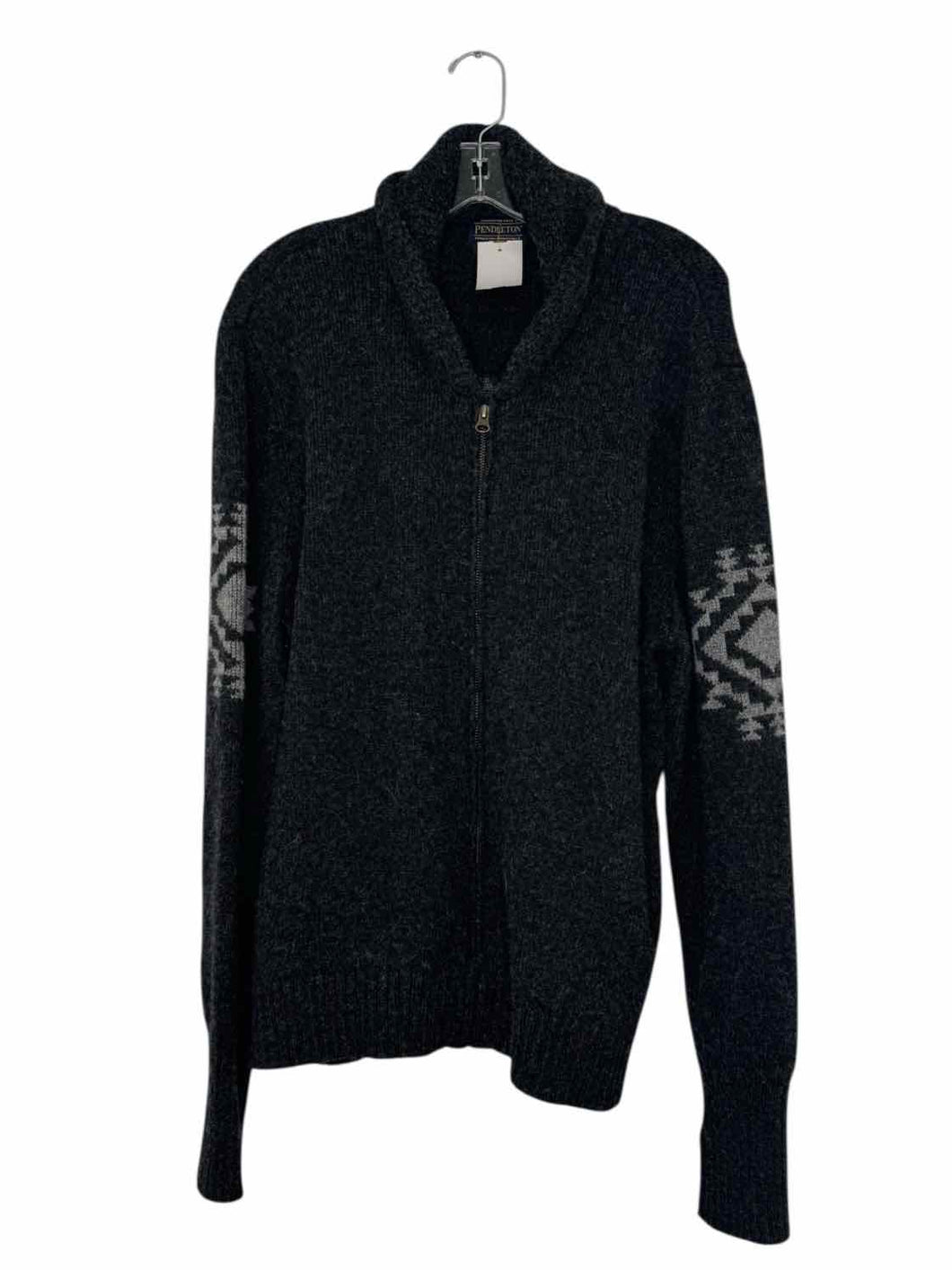 Pendleton Size L Charcoal Pre-Owned Sweater- Mens