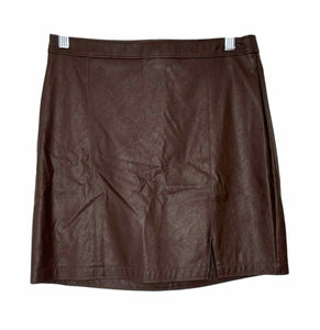 Abercrombie Size Medium Brown Pre-Owned Skirt- Ladies