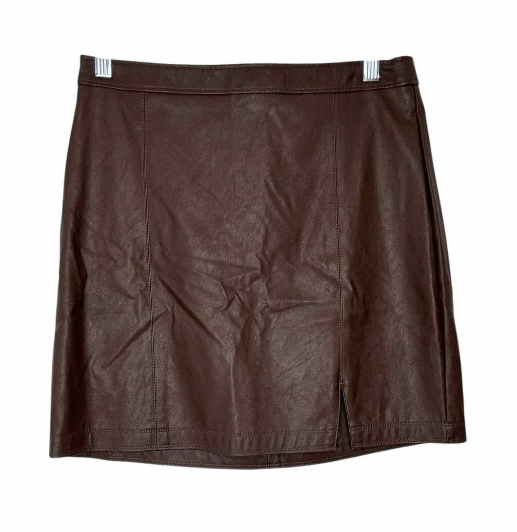 Abercrombie Size Medium Brown Pre-Owned Skirt- Ladies