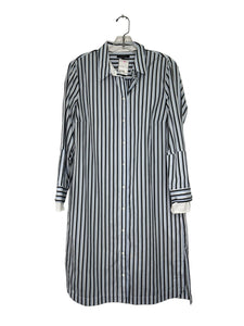 Size 8 Blue Stripe Dress- Ladies