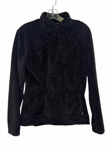 North Face Size Medium Black Pre-Owned Pullover- Ladies