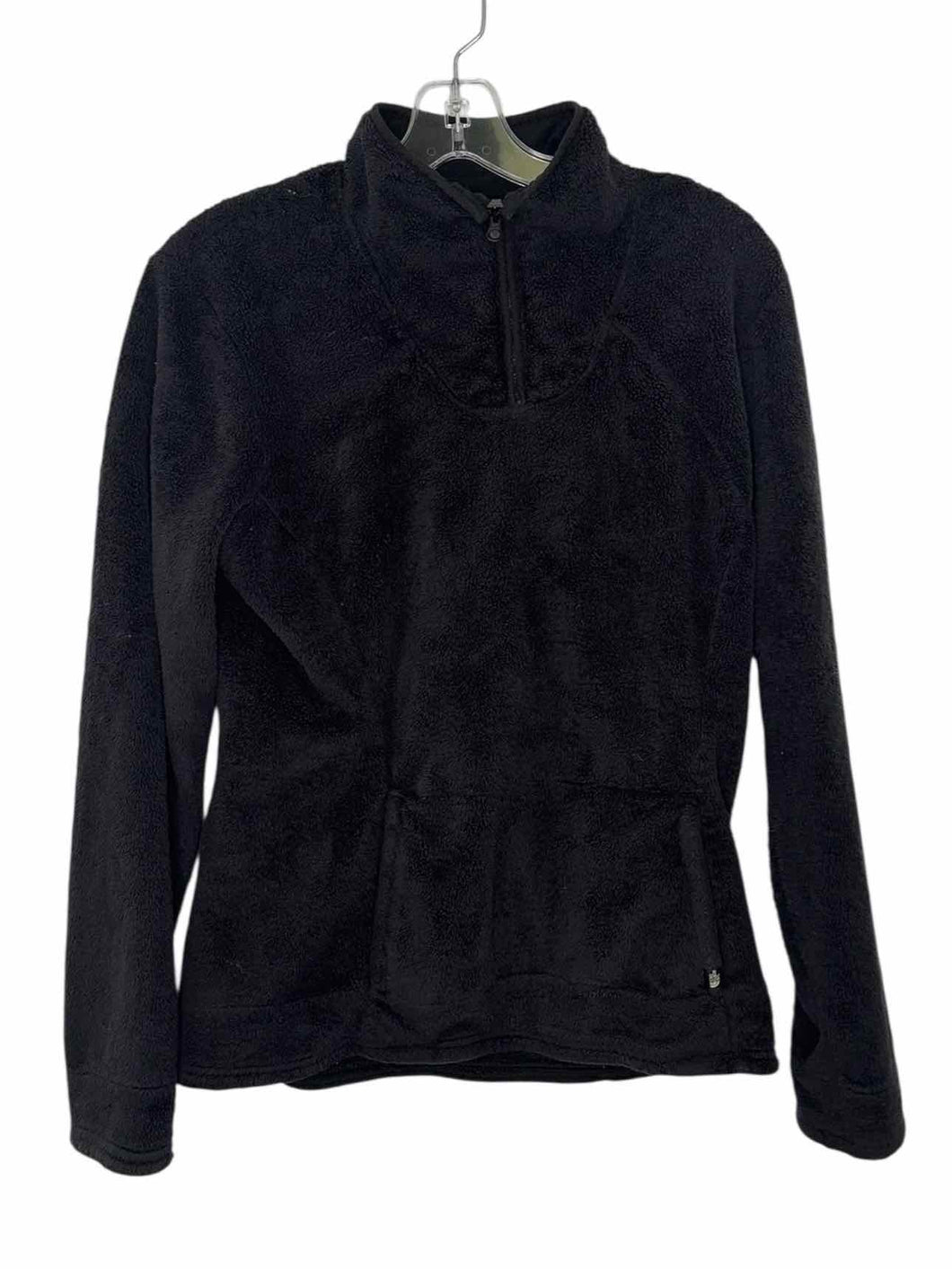 North Face Size Medium Black Pre-Owned Pullover- Ladies