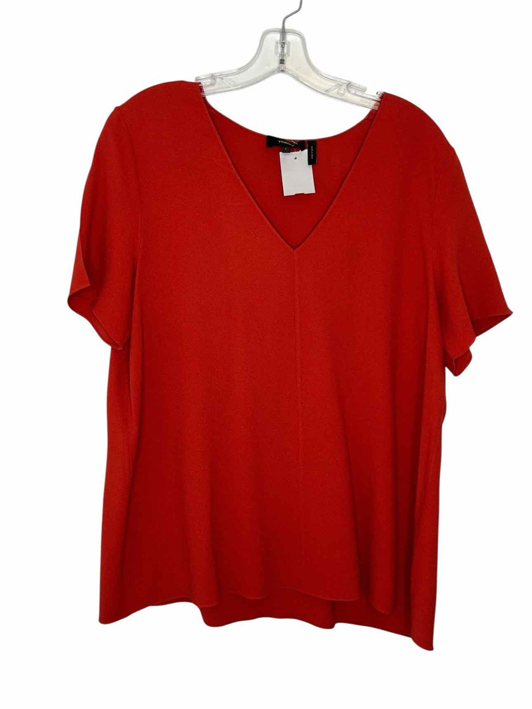 Theory Size Large Red Pre-Owned Top- Ladies