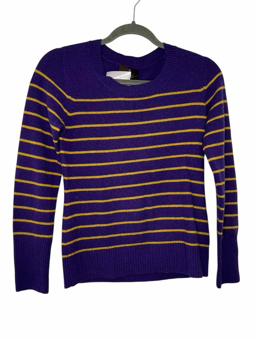 Fenn Wright Manson Size Small Purple Stripe Pre-Owned Sweater- Ladies