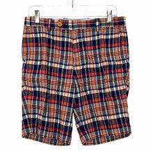 Load image into Gallery viewer, Brooks Brothers Waist Size 30 Madras Pre-Owned Shorts- Mens
