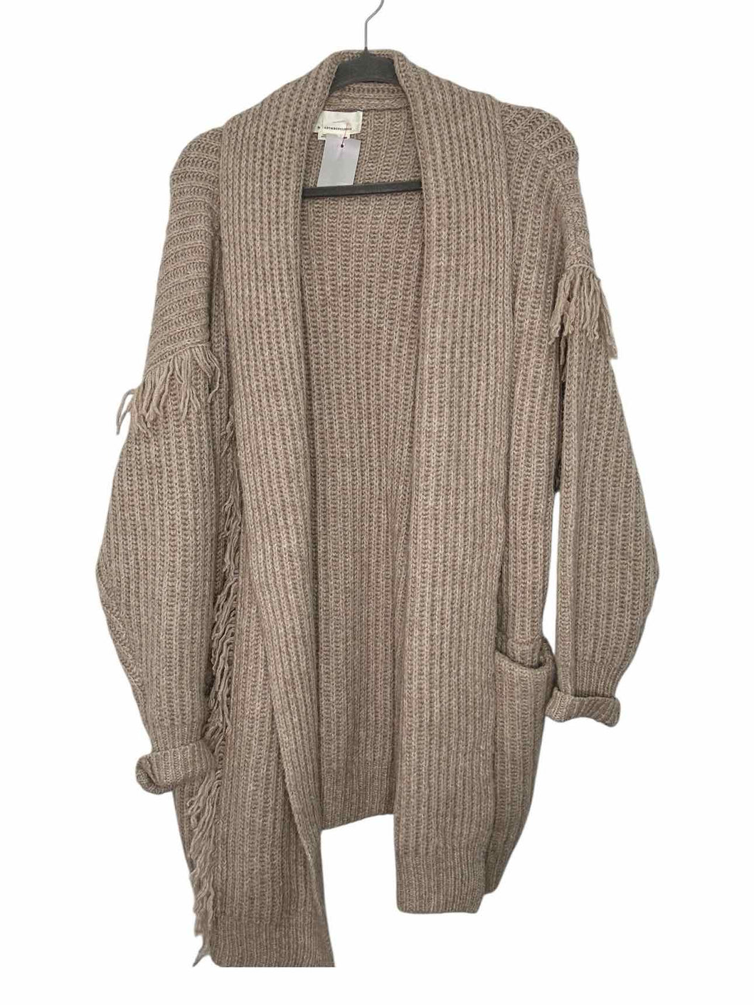Anthropologie Size X- Small Khaki Pre-Owned Sweater- Ladies