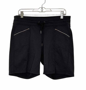 Athleta Size Medium Black Pre-Owned Shorts- Ladies