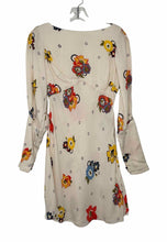 Load image into Gallery viewer, Free People Size 4 Ivory Print Pre-Owned Dress- Ladies
