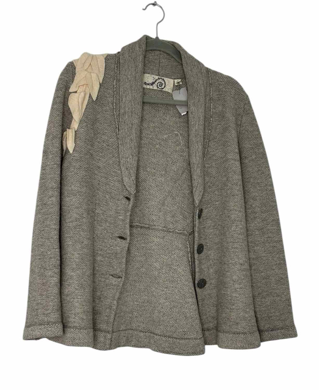 Rosie Neim Size Medium Grey Pre-Owned Blazer/Indoor Jacket- Ladies