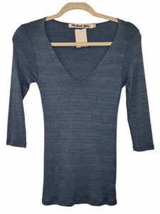 Michael Stars Size One Size Blue Pre-Owned Top- Ladies
