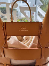 Load image into Gallery viewer, Ralph Lauren Tan Pre-Owned Top Handle Purse- Ladies
