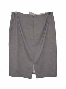WH/BM Size 2 Grey Pre-Owned Skirt- Ladies