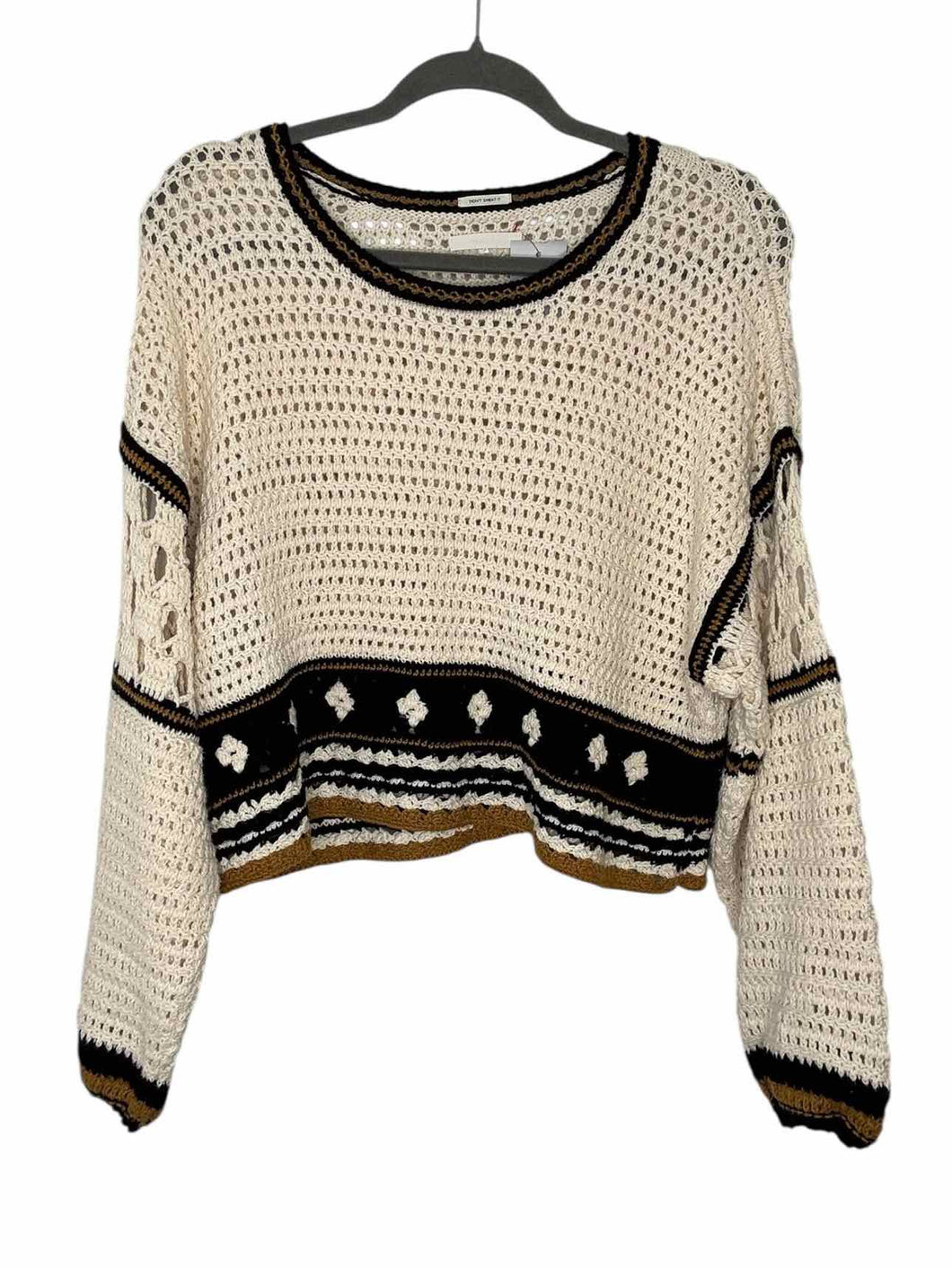 Mother Size X- Small Cream Pre-Owned Sweater- Ladies