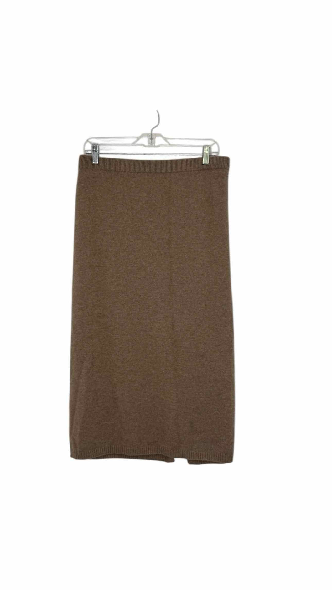 Eileen Fisher Size X-Large Beige Pre-Owned Skirt- Ladies