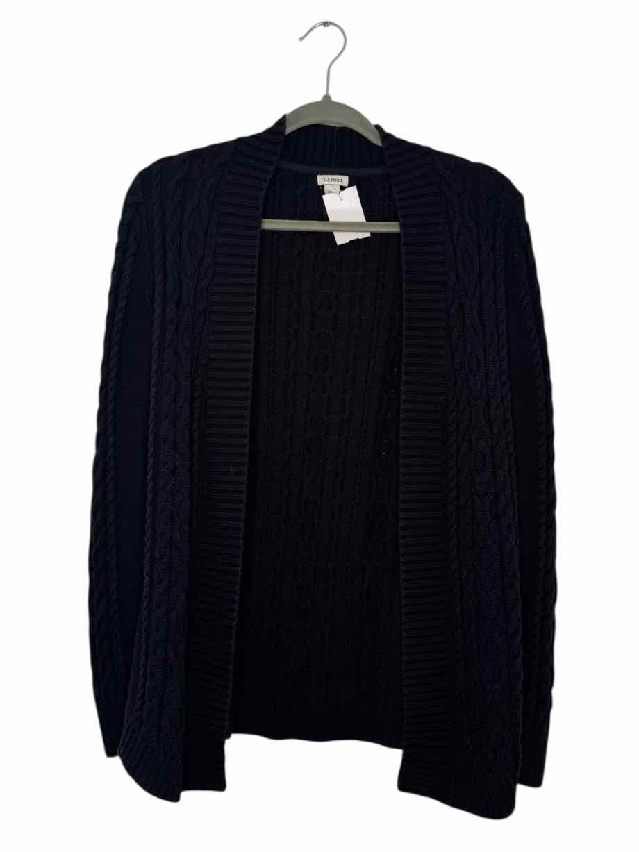 LL Bean Size X- Small Black Pre-Owned Sweater- Ladies