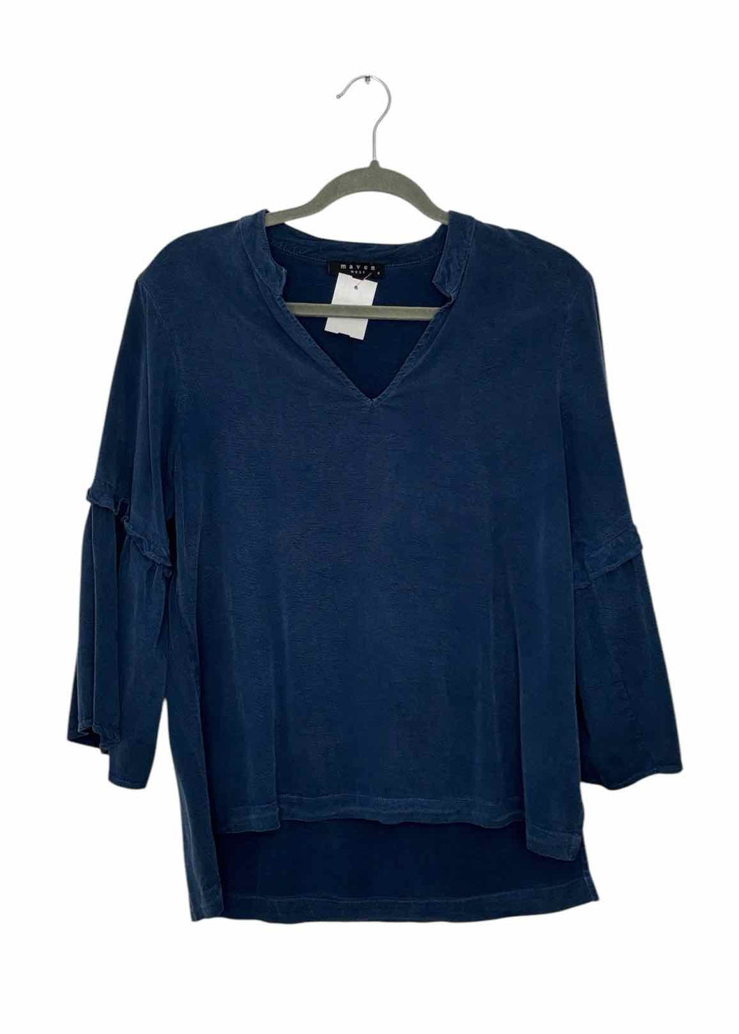 Size Small Blue Pre-Owned Top- Ladies