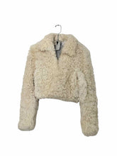Load image into Gallery viewer, Topshop Unique Size 4 Ivory Pre-Owned Jacket- Ladies
