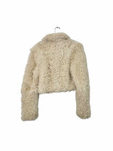 Load image into Gallery viewer, Topshop Unique Size 4 Ivory Pre-Owned Jacket- Ladies
