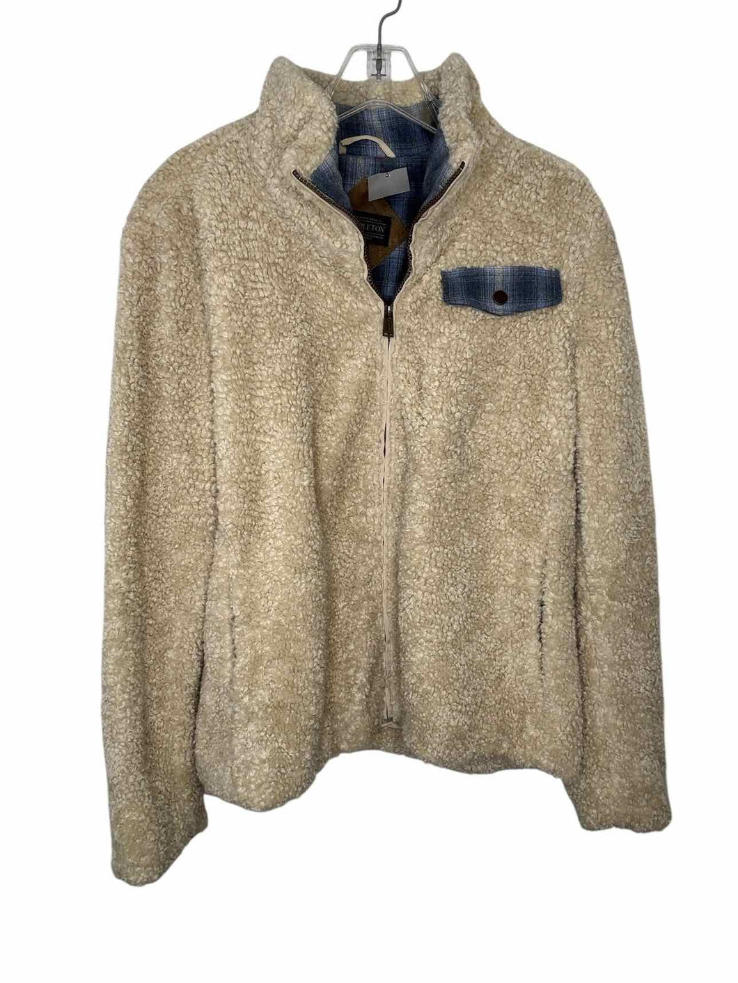 Pendleton Size X-Large Ivory Pre-Owned Fleece- Ladies