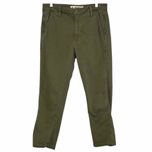 Load image into Gallery viewer, AMO Size 28 Army Green Pre-Owned Pants- Ladies
