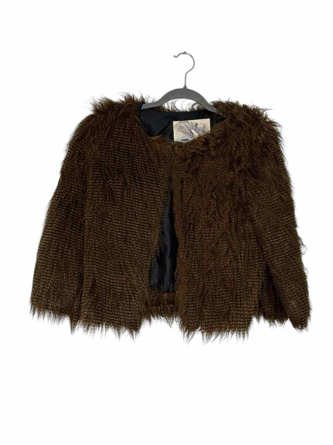 Kimchi Blue Size Small Brown Pre-Owned Jacket- Ladies