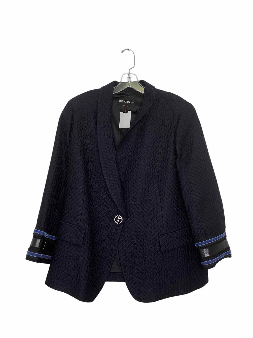 Giorgio Armani Size 18 Navy Pre-Owned Blazer/Indoor Jacket- Ladies