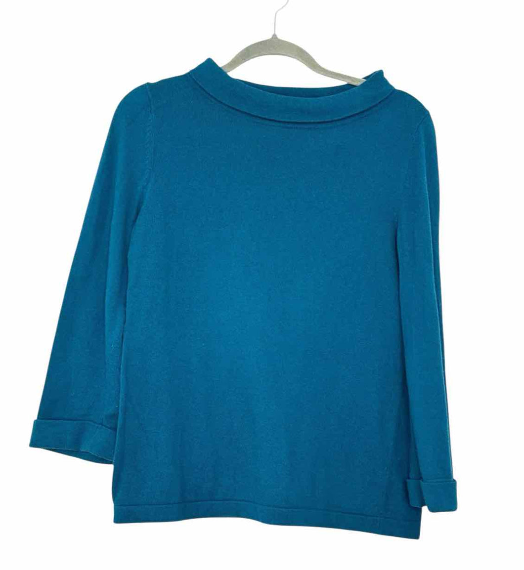 Boden Size 6 Turquoise Pre-Owned Sweater- Ladies