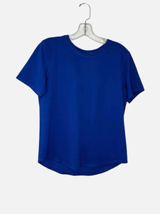 Lululemon Size Medium Blue Pre-Owned T-Shirt- Ladies